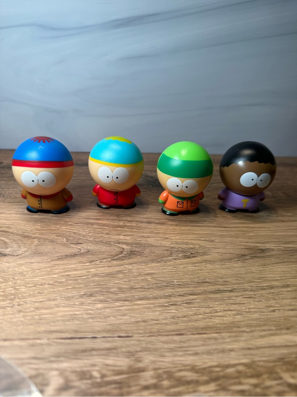 2011 South Park Mini Figure Lot Stan Cartman Kyle Token 4PC